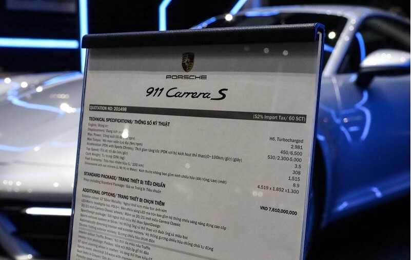 Porsche 911 Carrera S thế hệ mới