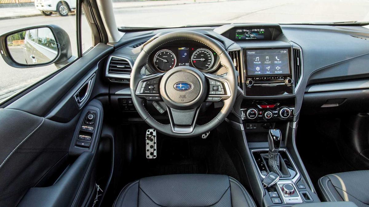 Nội thất tiện nghi của Subaru Forester 2019