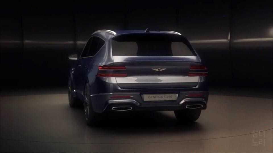 Sắp ra mắt đối thủ của Mercedes-Benz GLC, BMW X3: Genesis GV80