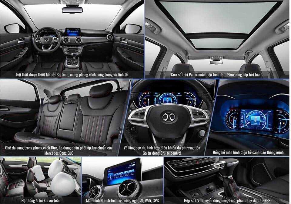 Với mức giá chưa tới 600 triệu, lộ diện thông số SUV Trung Quốc cạnh trạnh Hyundai Tucson