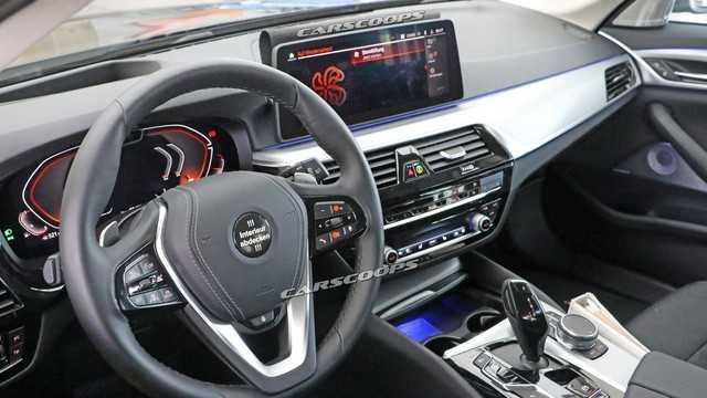 BMW 5-Series 2020 sắp sở hữu thiết kế nội thất khủng như 8-Series
