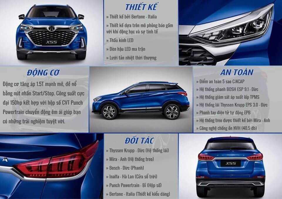 Catalog cho thấy mẫu xe này có khá nhiều trang bị hiện đại.