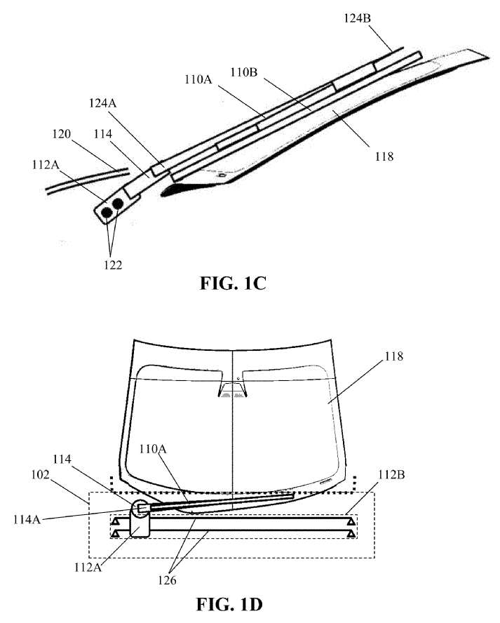 Chiếc cần gạt nước tưởng đơn giản nay được Tesla đưa ứng dụng công nghệ tàu đệm vào