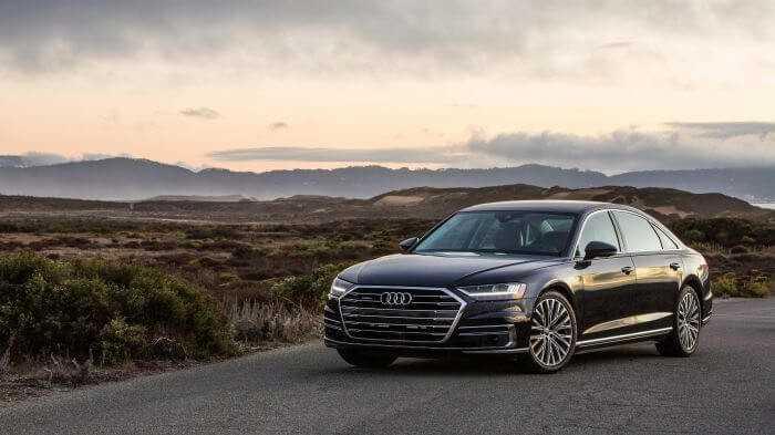 Mẫu xe Audi A8. Ảnh sưu tầm