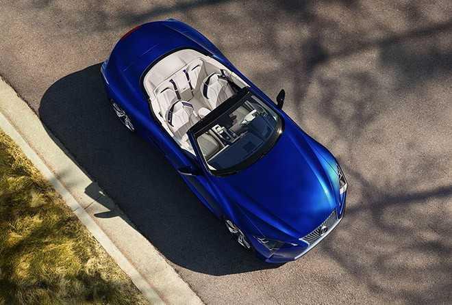 phần mái mui Lexus LC 500