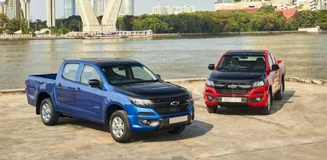 Ngoại thất xe Chevrolet Colorado RS