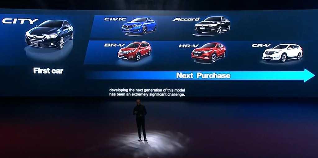 Tại Thái Lan, Honda City được định vị là mẫu xe