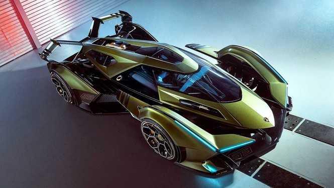 Ngoại hình xe Lamborghini V12 Vision Gran Turismo