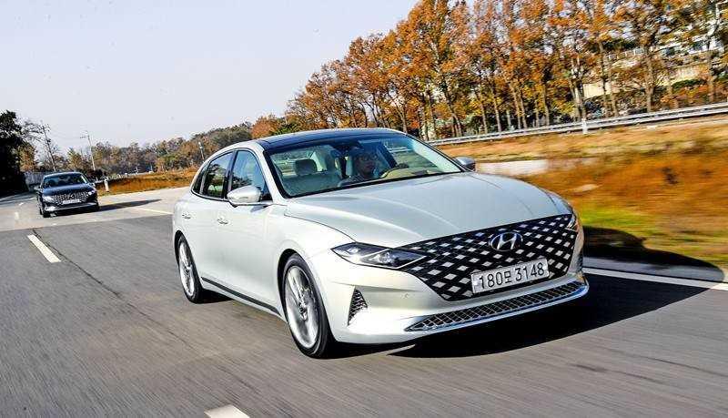 Ngoại thất xe Hyundai Azera 2020