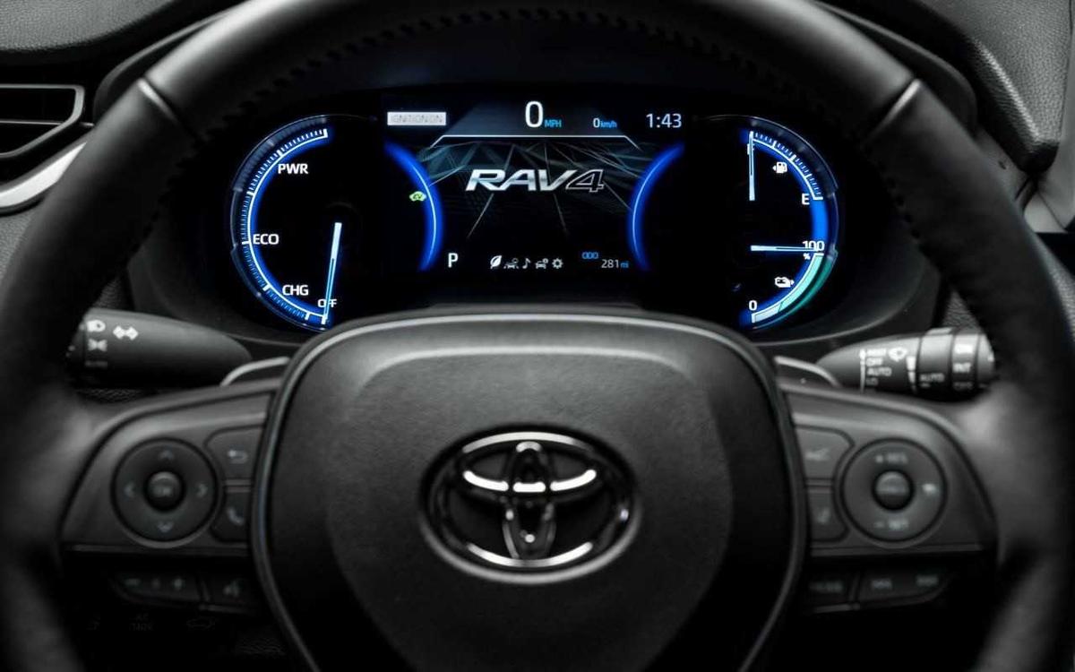 Nội thất xe Toyota RAV4 Prime 2020