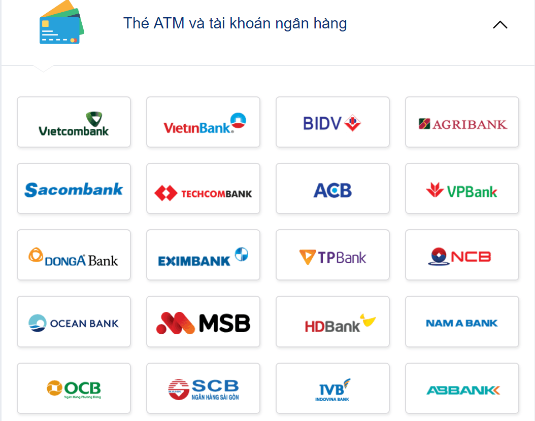 Thanh toán ATM