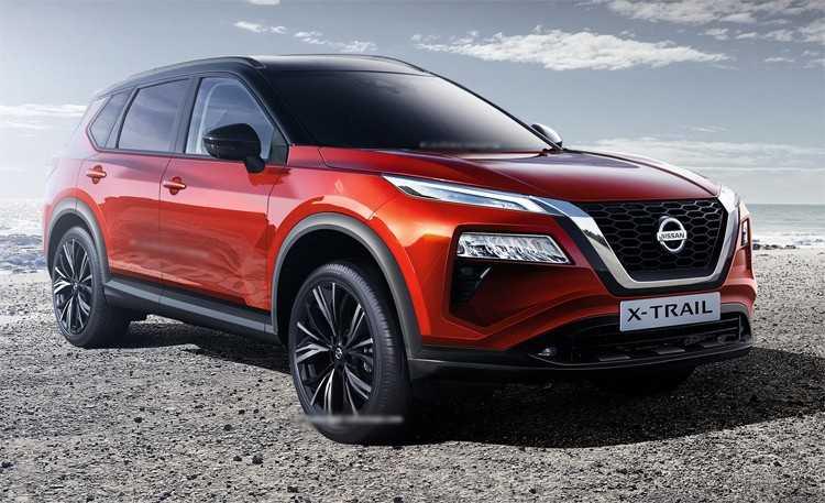 Khoang lái của X-Trail 2021 bản thử nghiệm
