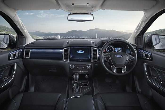 Nội thất xe Ford Everest Sport 2020