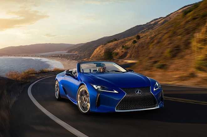 ra mắt Lexus LC 500 mui trần tại triển lãm ôtô Los Angeles