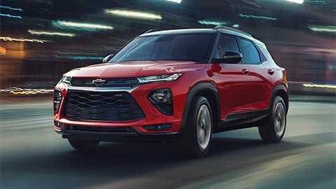 đầu xe ô tô Chevrolet Trailblazer 2021