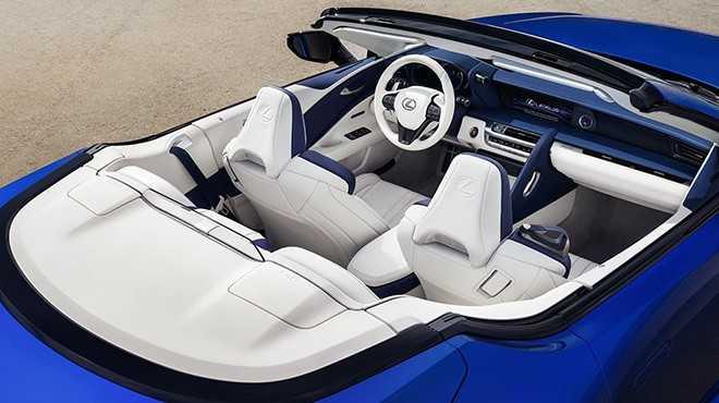 nội thất Lexus LC500 