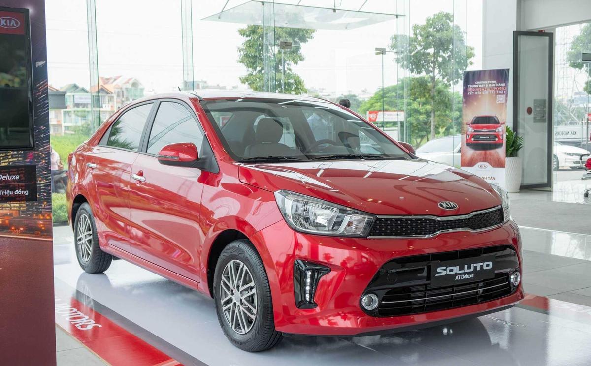 Kia Soluto soán ngôi doanh thu của Morning chỉ sau 2 tháng ra mắt thị trường