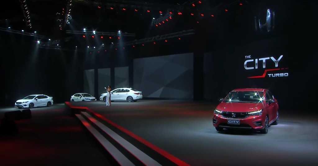 ra mắt xe ô tô Honda City tại thị trường thái lan