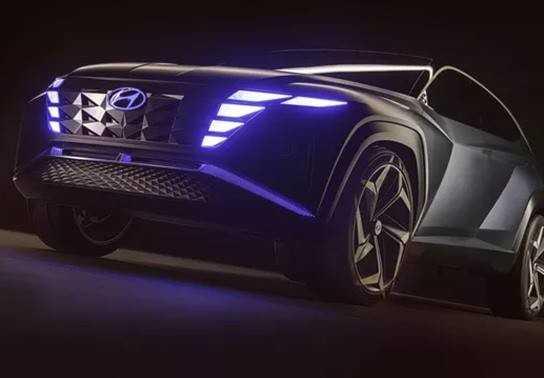 Hyundai Vision T - Bản nháp của Tucson đời mới đầy ấn tượng.