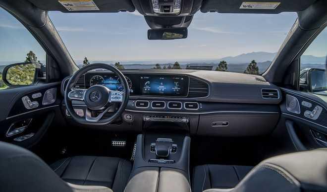 Nội thất Mercedes-Benz GLS350d 2020
