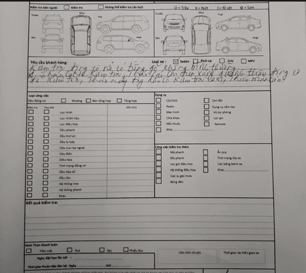 Bảo dưỡng xe Mitsubishi Xpander