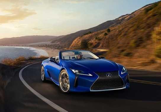 Chính thức ra mắt Lexus LC 500 mui trần tại triển lãm ôtô Los Angeles