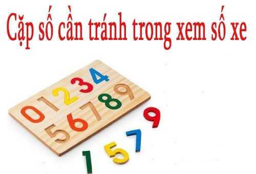 Các biển số xe xấu nên tránh xa