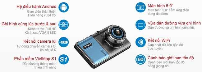Cách lắp đặt camera hành trình Vietmap A50