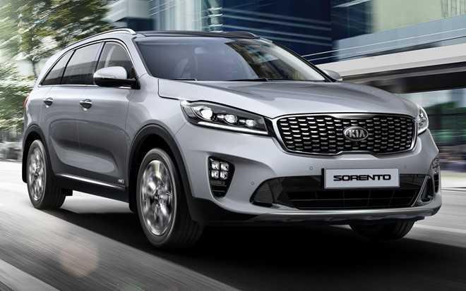 Ngoại thất xe Kia Sorento