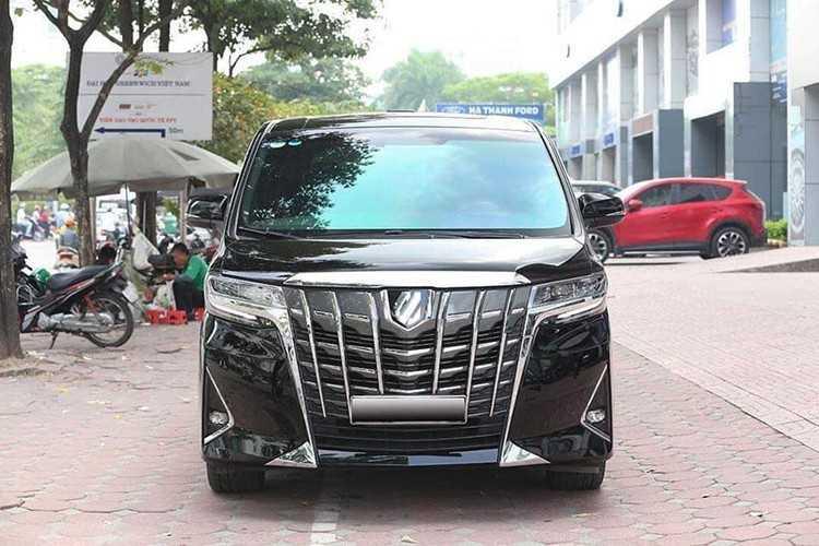 đầu xe Toyota Alphard