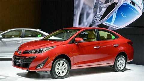 Toyota Vios phân khúc sedan hạng B.