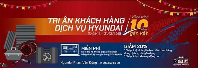 Tri ân khách hàng dịch vụ Hyundai - Hành trình 10 năm gắn kết