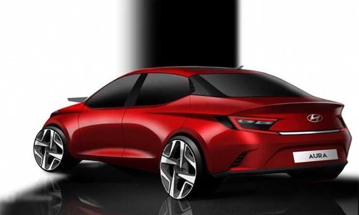 Ngoại thất xe Hyundai Aura 2020
