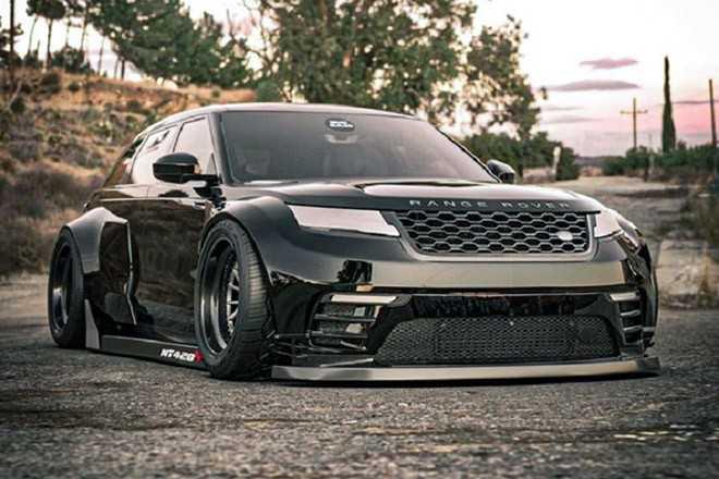 Hãng độ Brad Builds ‘Lột xác’ Range Rover Velar từ SUV thành xe đua gầm thấp