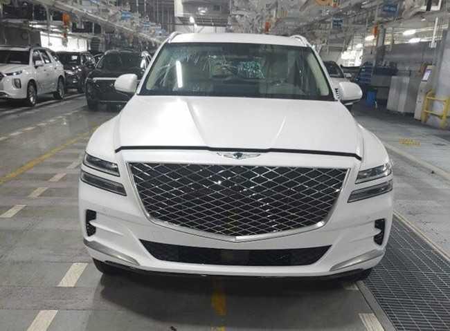 Ngoại thất xe Hyundai Genesis GV80 2020