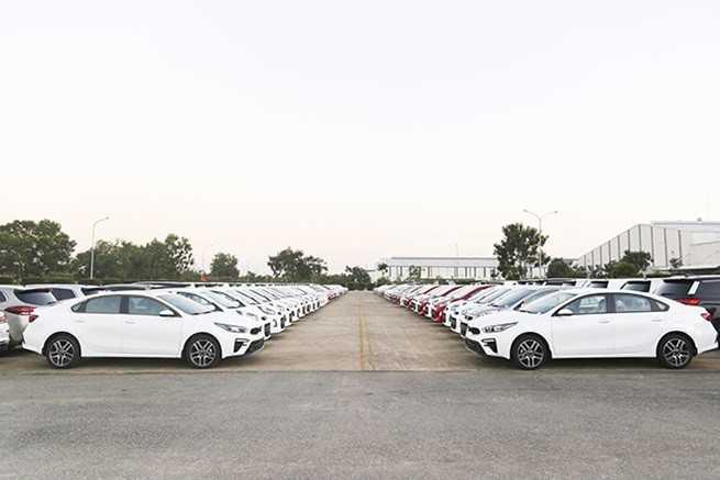 Thaco Xuất Khẩu xe