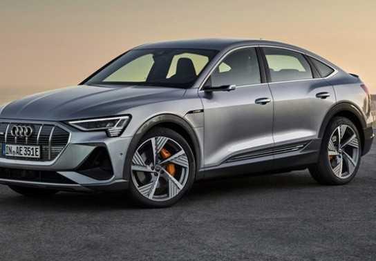Xe Audi E-tron Sportback 2020 chạy được 446 km mỗi lần sạc đầy
