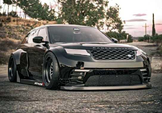 Range Rover Velar từ SUV "lột xác" thành xe đua gầm thấp từ hãng độ Brad Builds