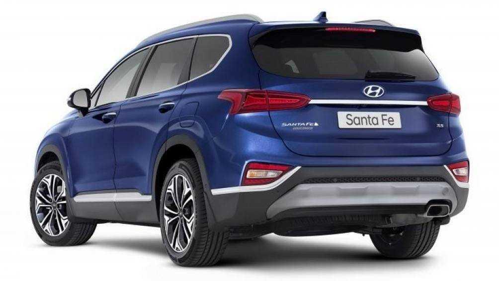 Thiết kế đuôi xe Hyundai SantaFe tại Úc