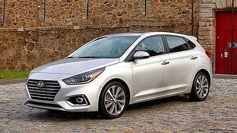 thân xe Hyundai Accent Hatchback 2020