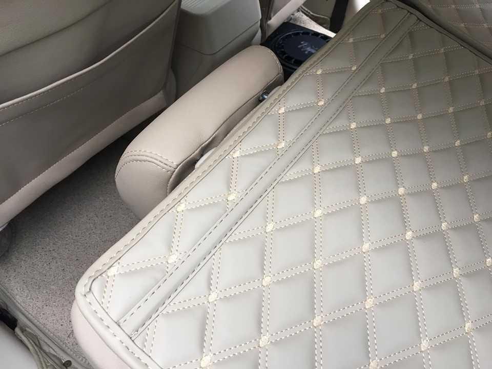 Loại thảm sàn 5D chất liệu da 2 đường chỉ: