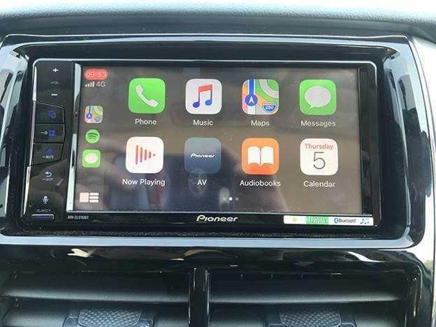 Màn hình giải trí trên Vios 2020.