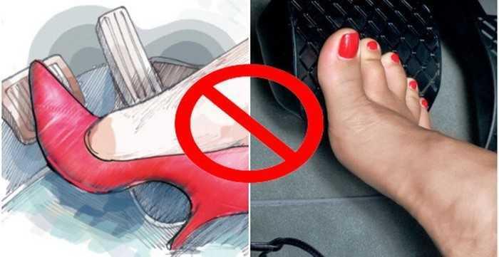 Loại giày nào thích hợp nhất để lái ô tô?