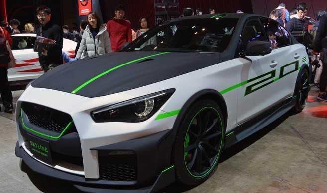 Nissan Skyline 400R Sprint Concept trình làng dựa trên phiên bản Skyline, động cơ 400 mã lực