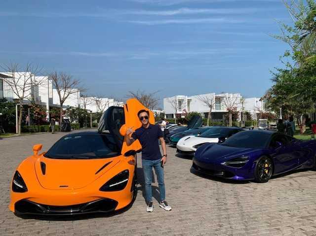 Chiếc McLaren 720S màu cam của Cường “Đô-la” ghi dấu ấn cá nhân của vị đại gia Phố núi