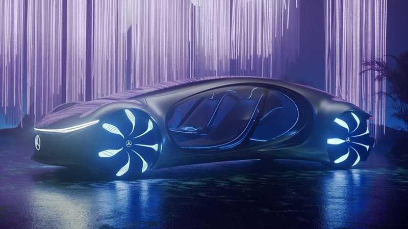 Ngoại thất xe Mercedes Vision AVTR Concept
