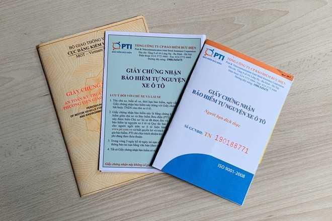 Kiểm tra khi giao nhận xe