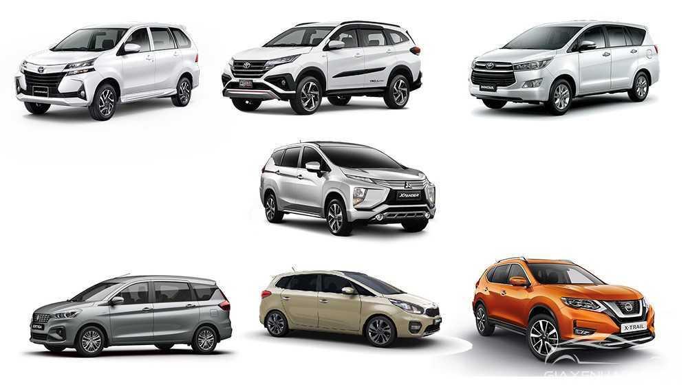 Danh sách chiều dài xe 7 chỗ phổ biến nhất hiện nay?