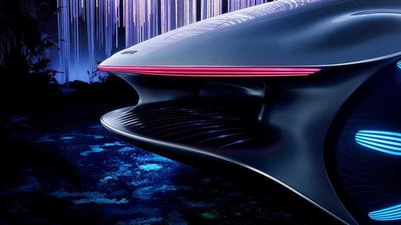 Ngoại thất xe Mercedes Vision AVTR Concept