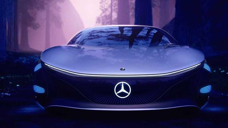 Ngoại thất xe Mercedes Vision AVTR Concept